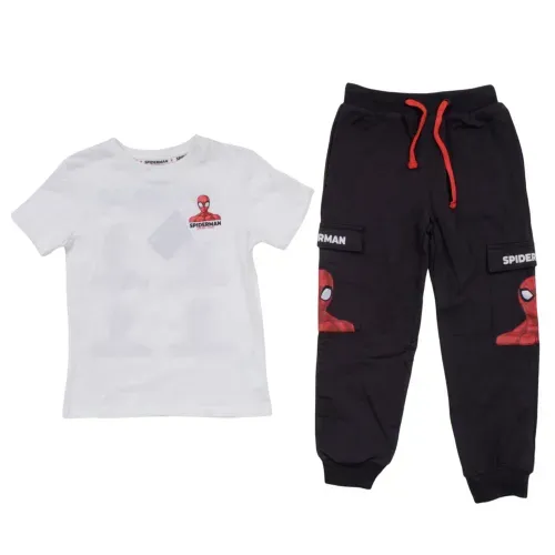 Comjunto Jogger Ninos Spiderman