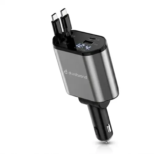 Db Cargador Carro 45w Con Cables Re Usb
