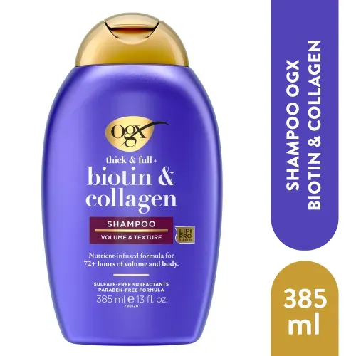 Shampoo Ogx Biotin & Collagen - 385 ml