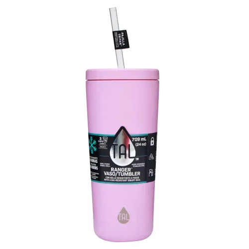 Tal Vaso Termico Doble Par Pajilla 24onz