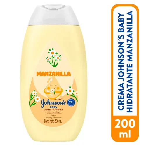 Johnsons Bab Crema Liq Manzanilla 200ml