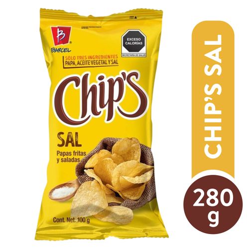 Chips con Sal Barcel - 100 g