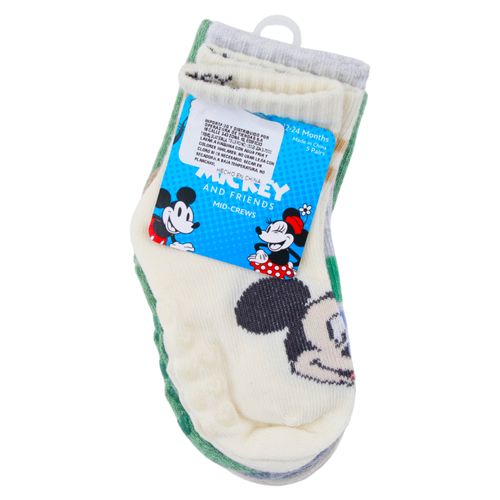 5pack Calcetin Mickey Bebo T12 24m