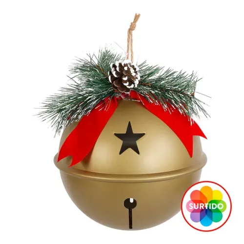 Cascabel Holiday Time decorativo - 200 mm