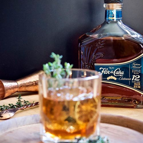 Ron Flor De Caña Centenario 12 Años - 375 ml