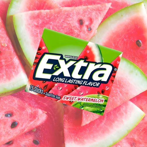 Goma Extra de mascar sandía – 30 g