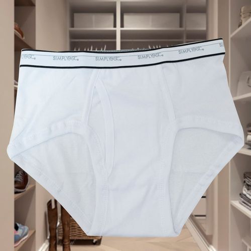 Calzoncillo Simply Basic Caballero Blanco T M