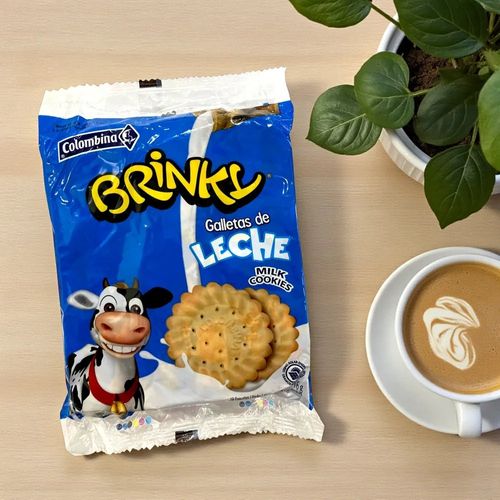 Galleta Colombina Brinky Leche 216 Gr