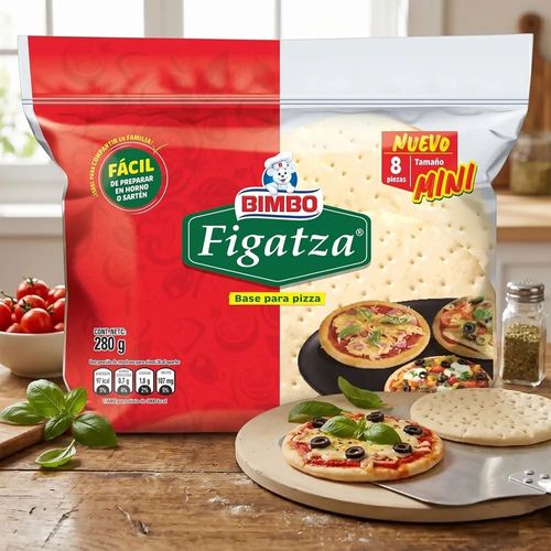 Pre Pizza Mini Figatza Bimbo 280 Gr