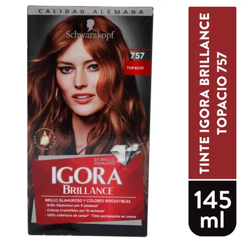 Tinte Igora Brillance Topacio N757 145 ml