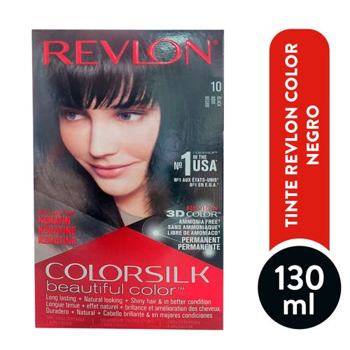 Tinte Revlon Colorsilk 1N Black - 130 ml