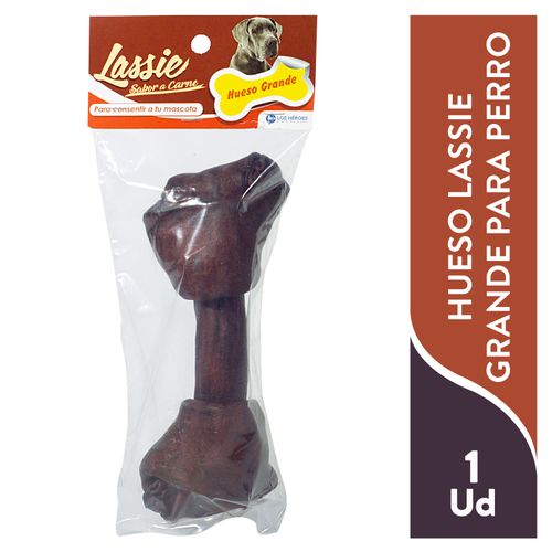 Hueso Grande Lassie Para Perro -  1Uds