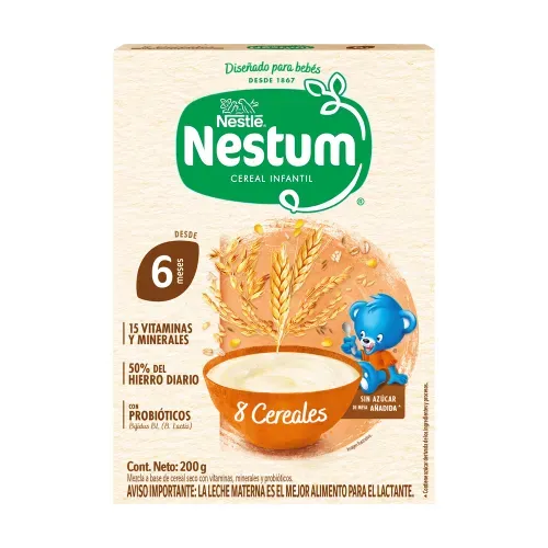 Cereal Infantil NESTUM® 8 Cereales Caja - 200 g