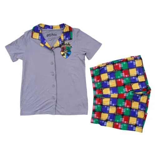 Set Pijama Short Mc Nina Harry Potter