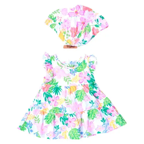 Vestido Con Acces Tiny Tots Beba t 0 9m