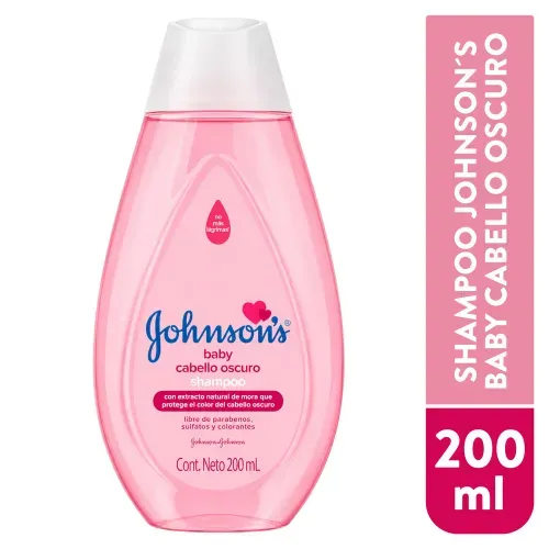 Shampoo Johnson's Baby Cabello Oscuro - 200 ml