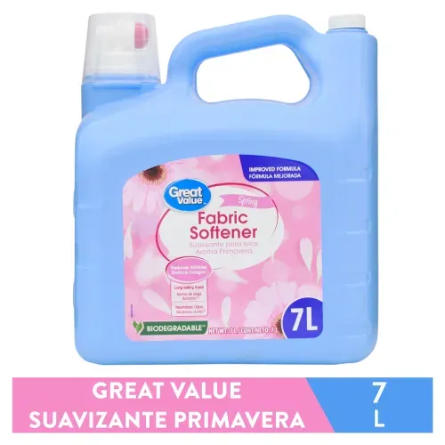 Great Value Suavizante Primavera Bt 7 l