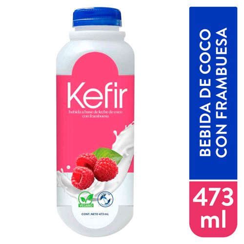 Tribe Kefir Leche Coco Frambuesa 473ml