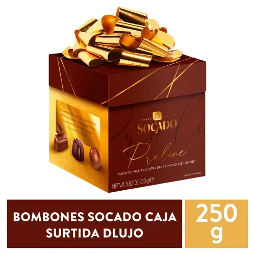 Bombones Socado Caja Surtida Dlujo - 250 g