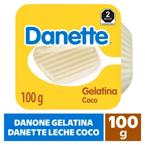 Gelatina Danone Leche Y Coco - 100 g