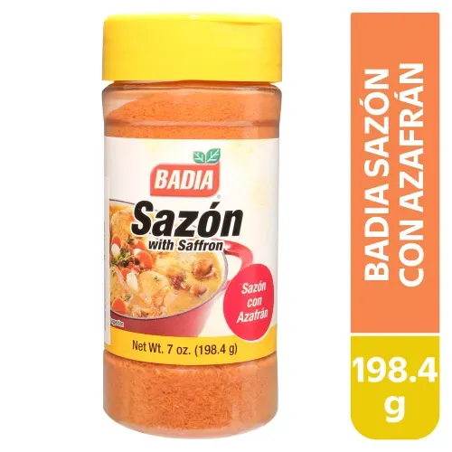 Sazonador Badia Sazon Con Azafran - 198.4 g
