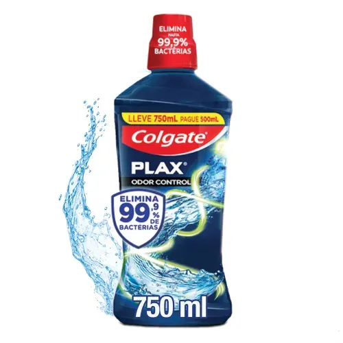 Enjuague Bucal Colgate Plax Odor Control - 750 ml