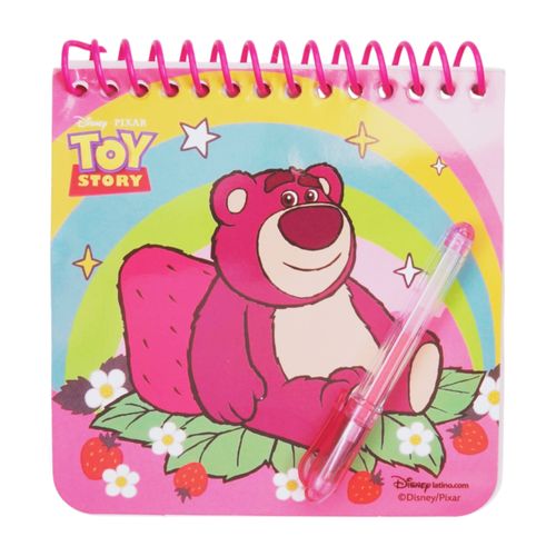 Libreta Lotso Toy Story Con Boligrafo