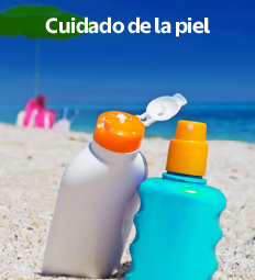 Productos para el cuidado de la piel durante el verano